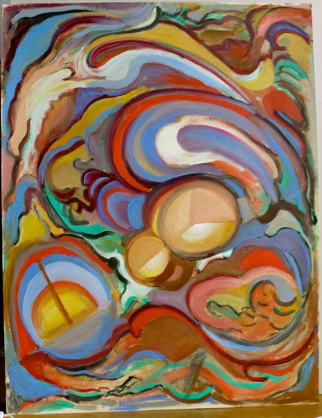 Maria Luisa Ibañez's art: Abstract art/ Arte abstracto