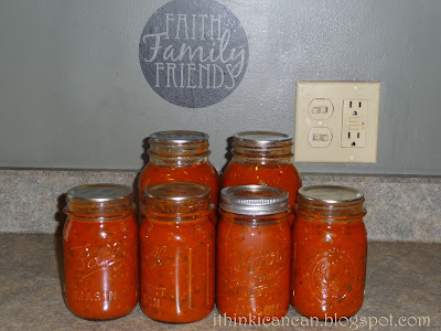 {I Think I Can}:  Canned Pasta Sauce