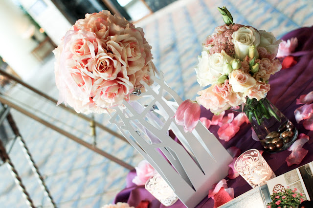 wedding decoration at Harbour Grand Kowloon by Lily Sarah 