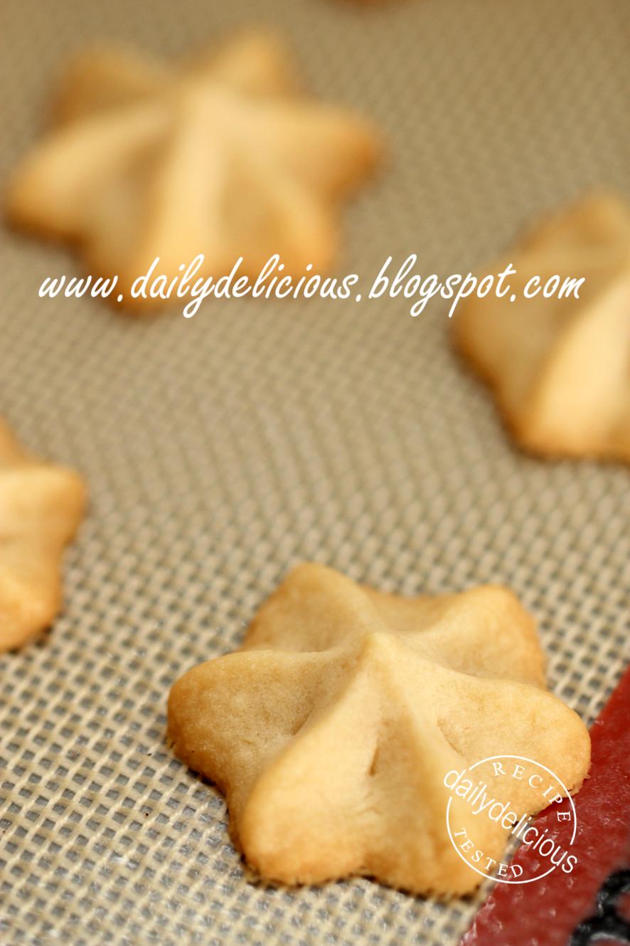 dailydelicious Maple Syrup Butter Cookies