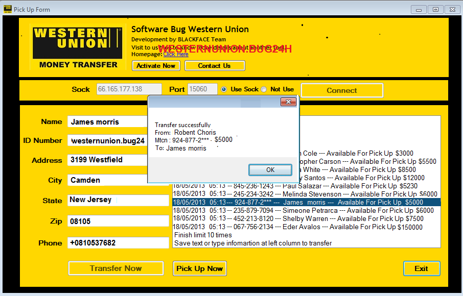 free download western union bug software 2017