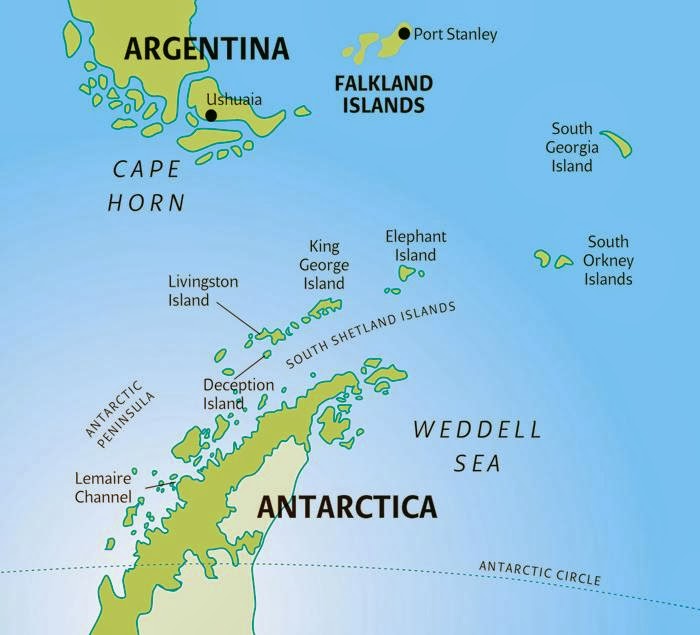 Antarctica 2014 Itinerary