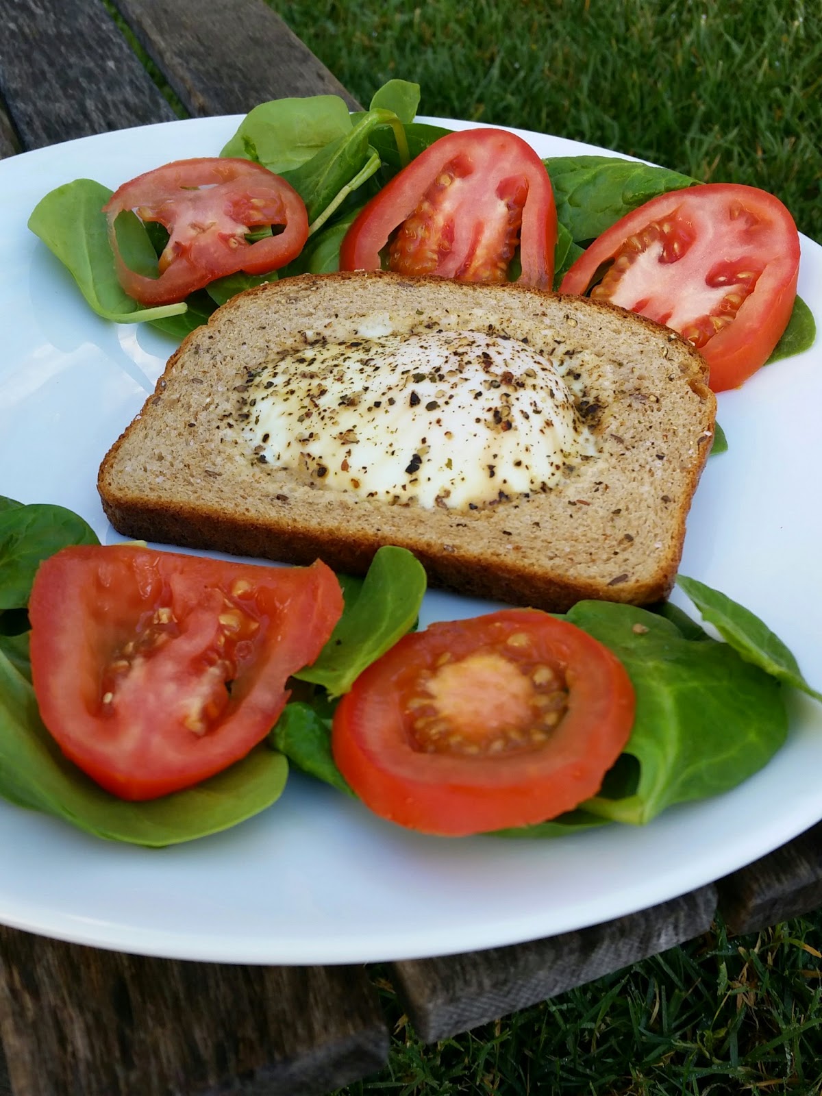 Savvy Chef Eggs in a Blanket (Baked Eggs in Toast)