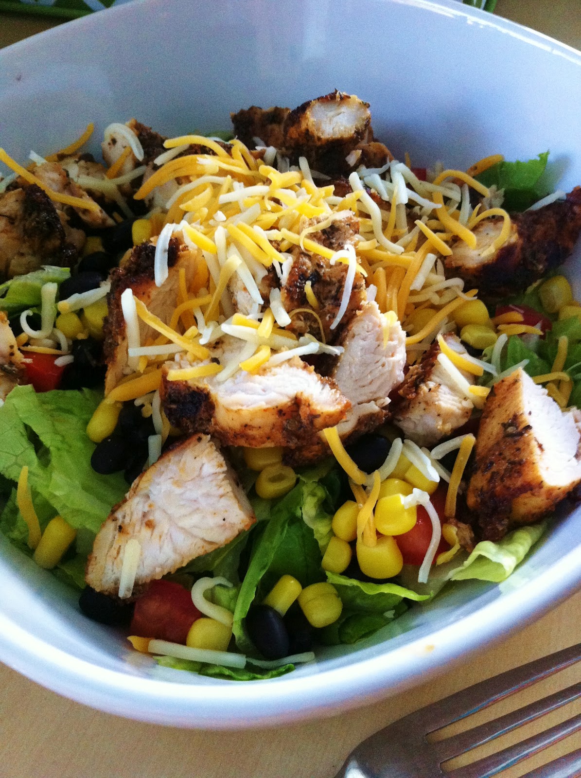 The Art of Comfort Baking Cajun Chicken Salad with Salsa Ranch Dressing
