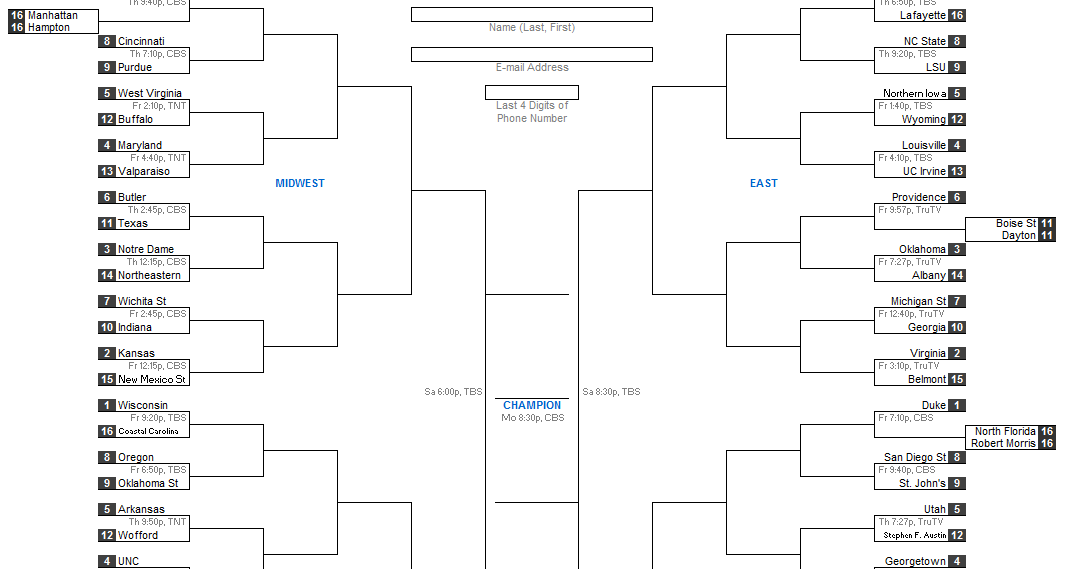 Excel Spreadsheets Help 11 Excel Lessons from the Best March Madness
