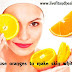 How to use oranges to make skin whiter Fairer
