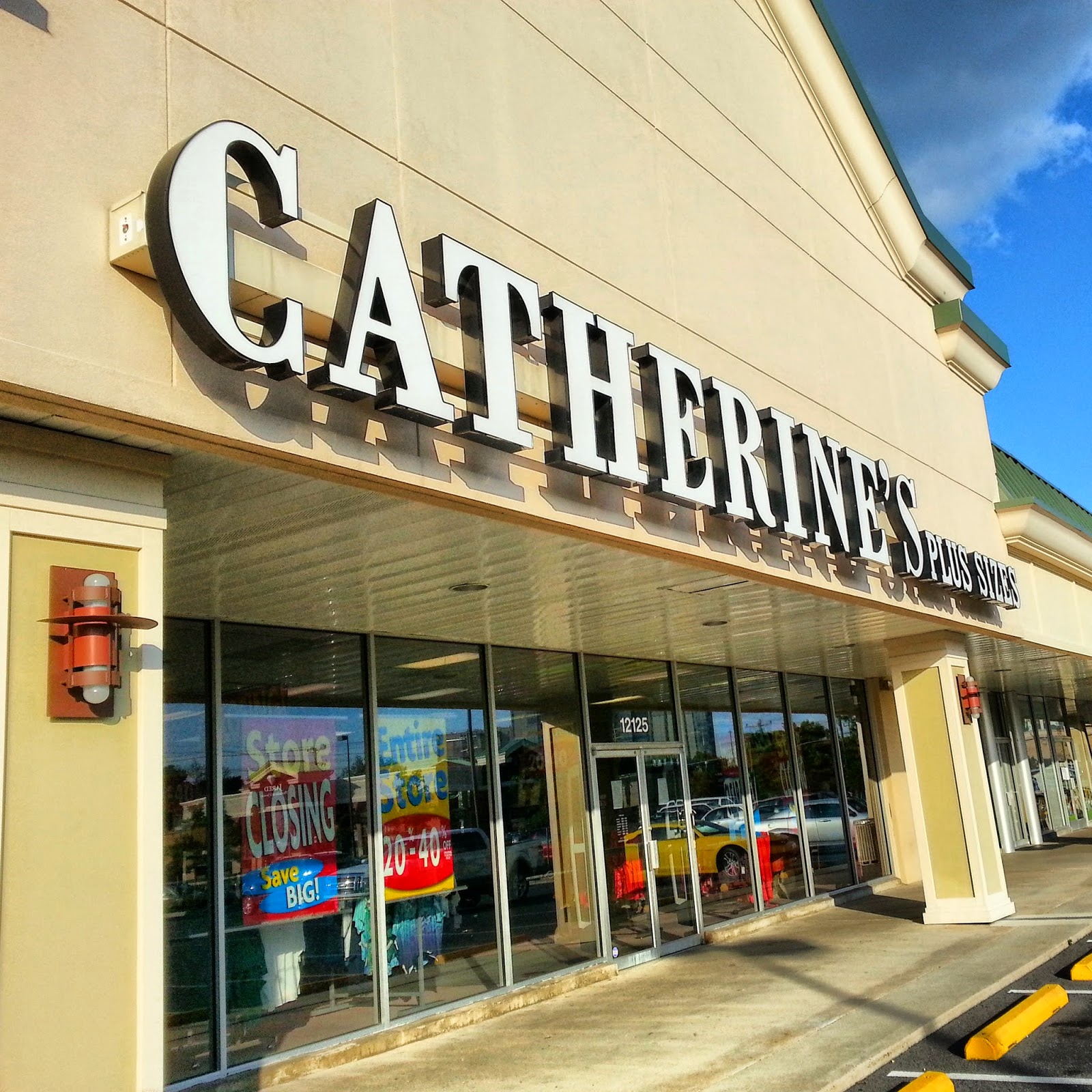 Rockville Nights CATHERINE'S PLUS SIZES TO CLOSE ON ROCKVILLE PIKE