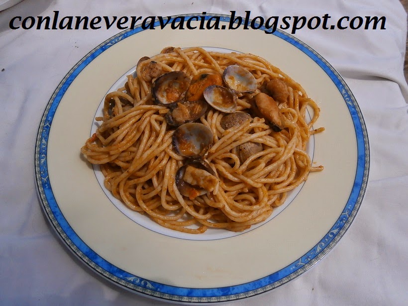 Espaguetis A La Marinera
