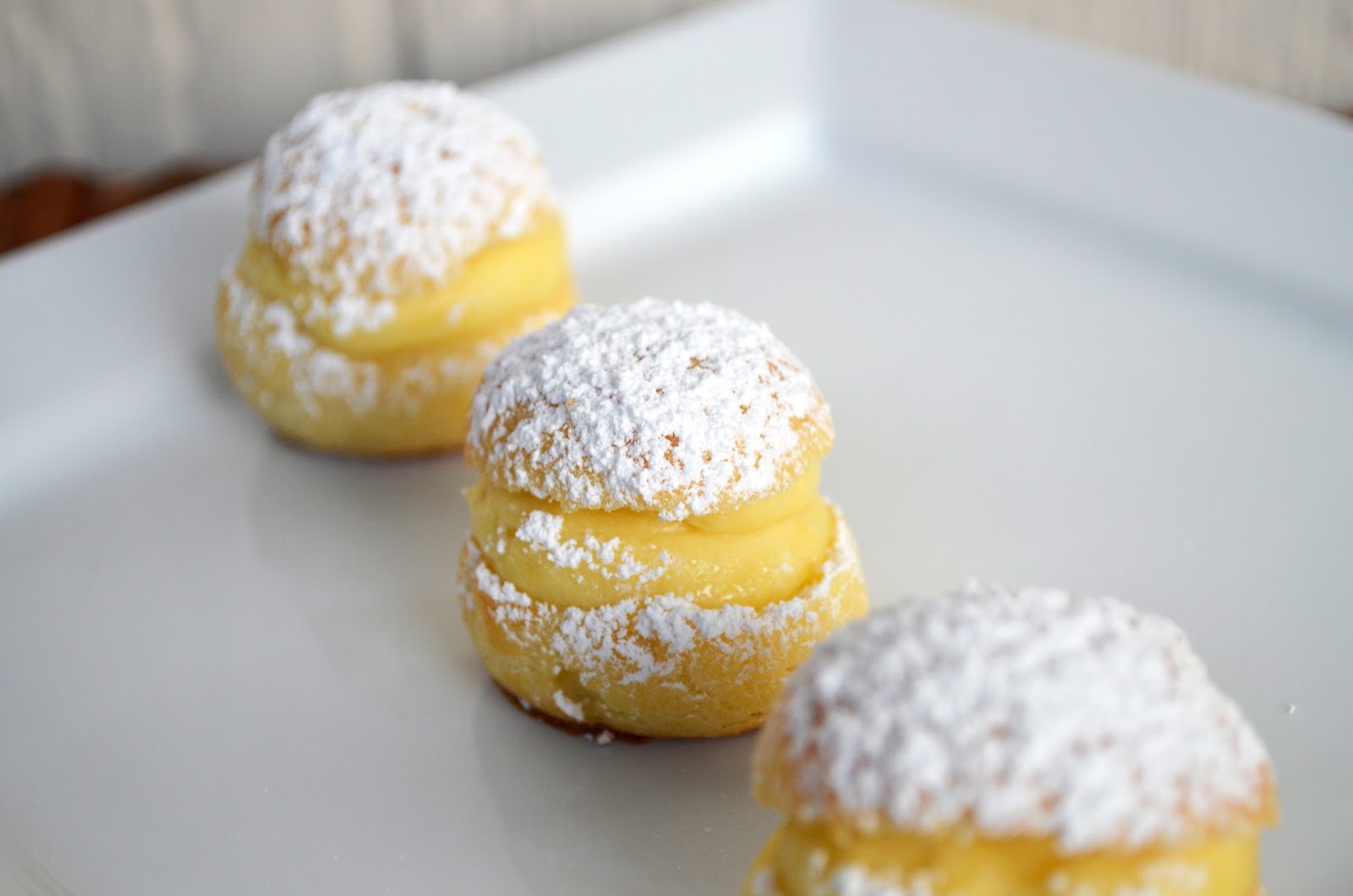 For the Love of Dessert Cream Puffs