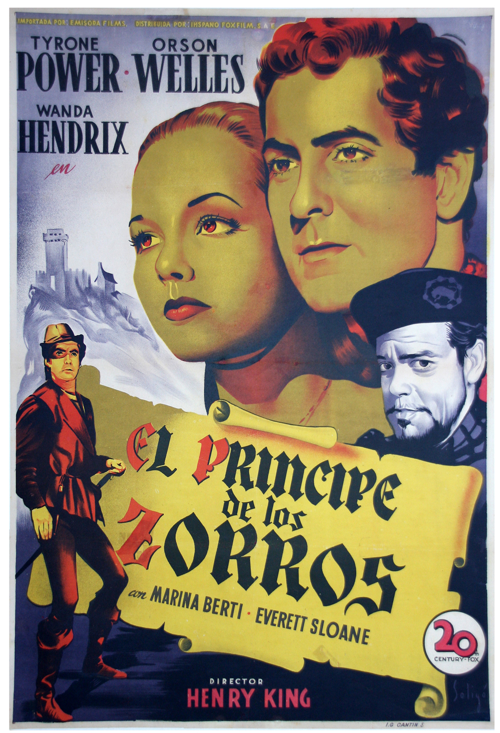 El Principe De Los Zorros (1949)