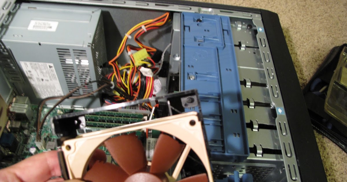 John Willis ML110 G6, Noisy Cooling Fans