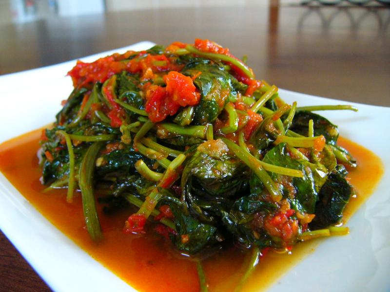 Resep masakan tumis kangkung terasi paling enak Receipt Resep masakan tumis kangkung terasi paling enak Receipt