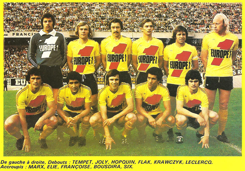 Botões para Sempre Racing Club de Lens 1981