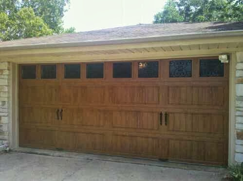 weight wood for garage door