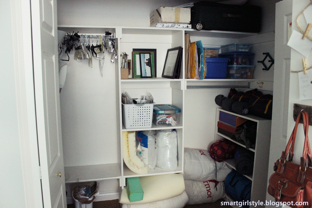 smartgirlstyle How I Organized My Junk Closet