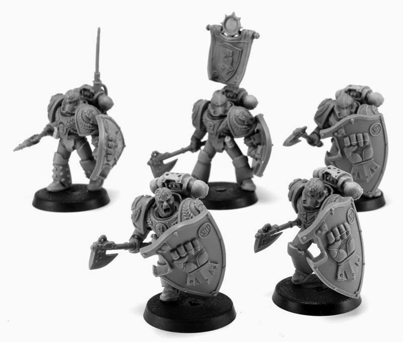 Imperial Fists Legion Phalanx Warder Squad Forgeworld Torso A.