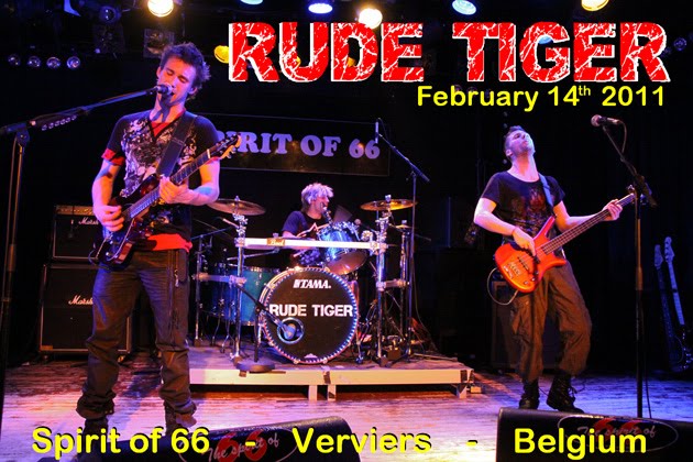 Rude Tiger (14feb2011) at the "Spirit of 66", Verviers, Belgium.