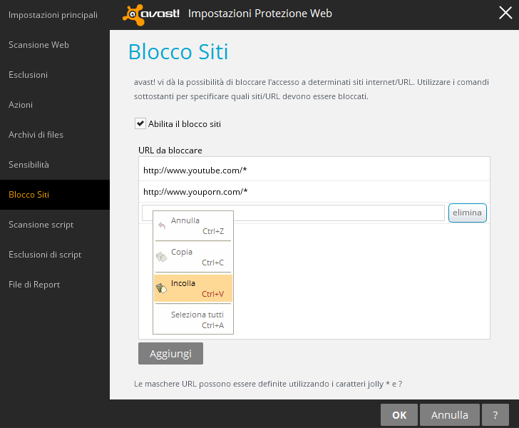 bloccare siti per adulti su tablet android