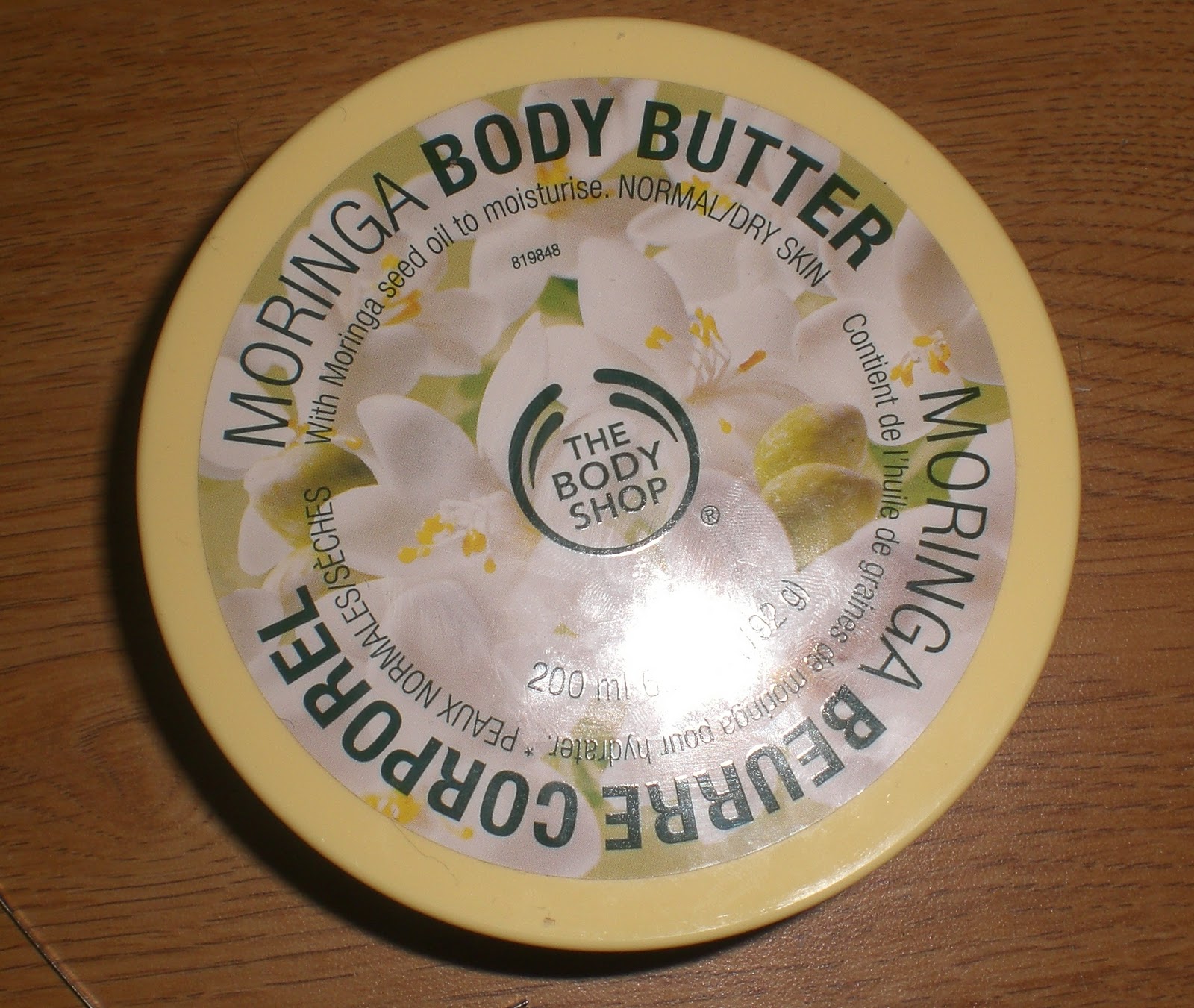 Cotton Candy Fro The Body Shop Moringa Body Butter