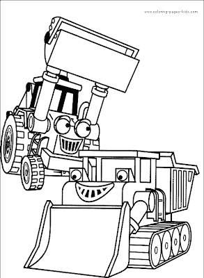 Bob the Builder Coloring Pages 