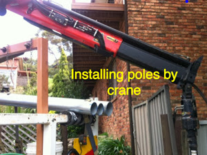 Power Pole Installation