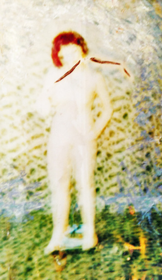 Allan D. Hasty,"Figure in rubber", manipulated photograph