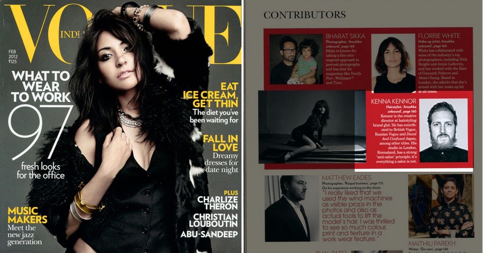 Kennaland Anushka Unbound Vogue India February 2012 Photos By