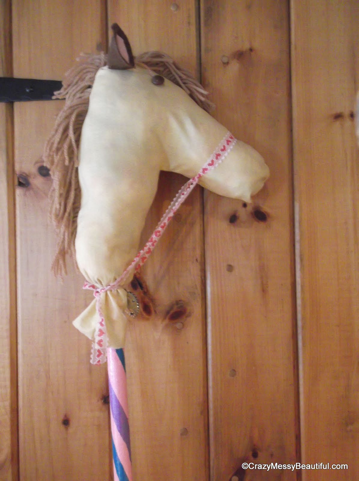 Crazy Messy Beautiful DIY Hobby Horse