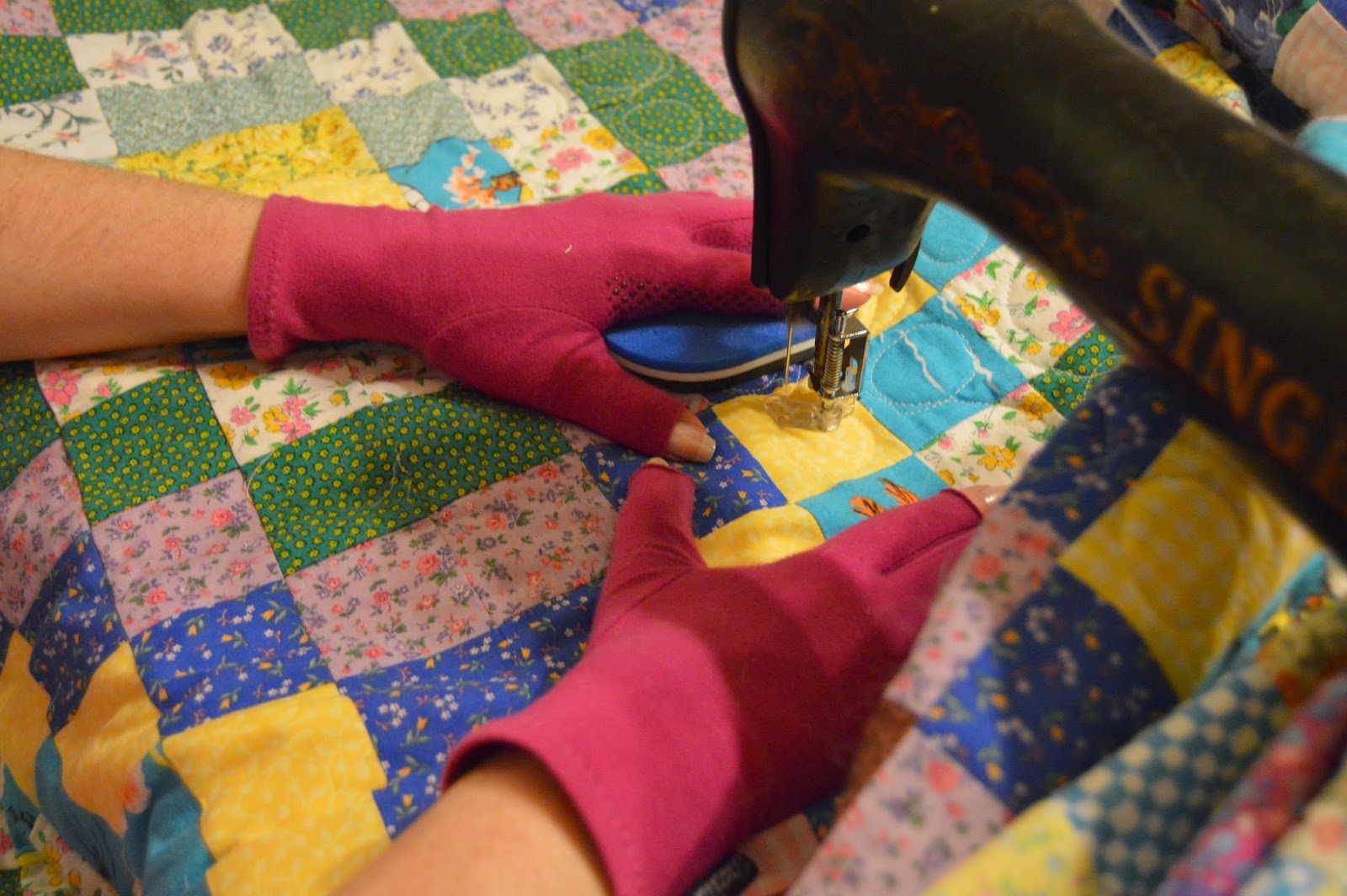 Missy's Homemaking Adventures Quilting Gloves