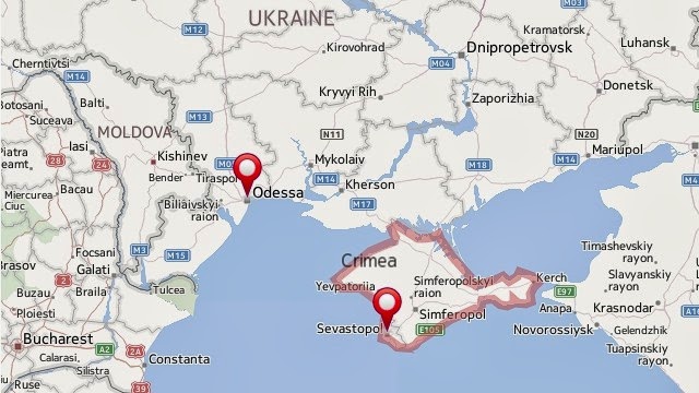 Pdf map Odessa Ukraine