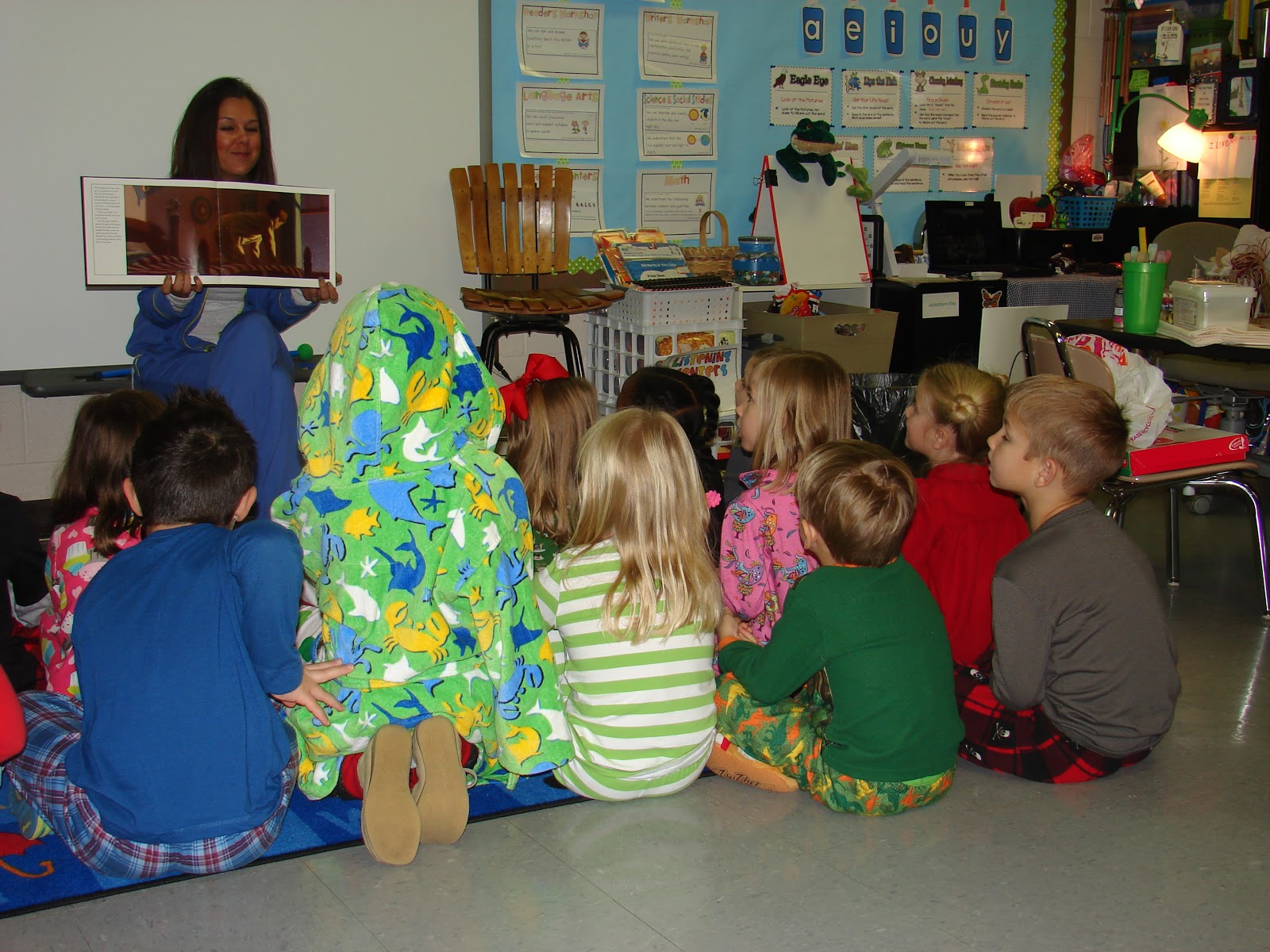 The Kelleys of Wembley Court: Kindergarten Polar Express