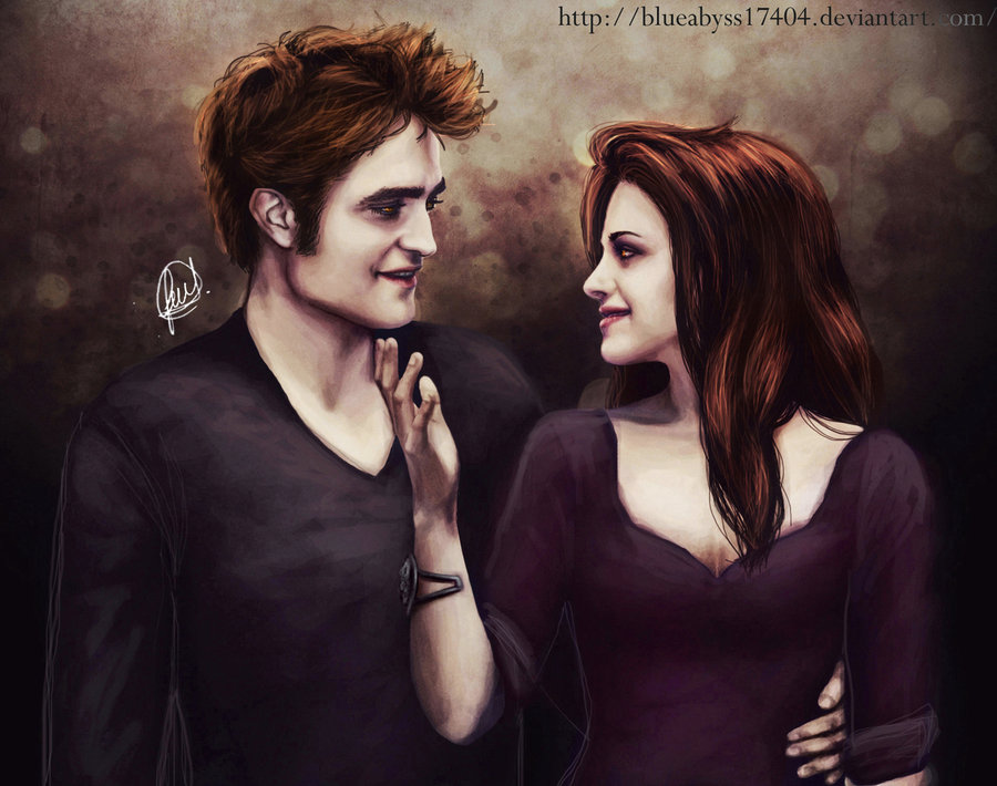 Edward and Bella Fan art of the Week Source Posted by Lanette