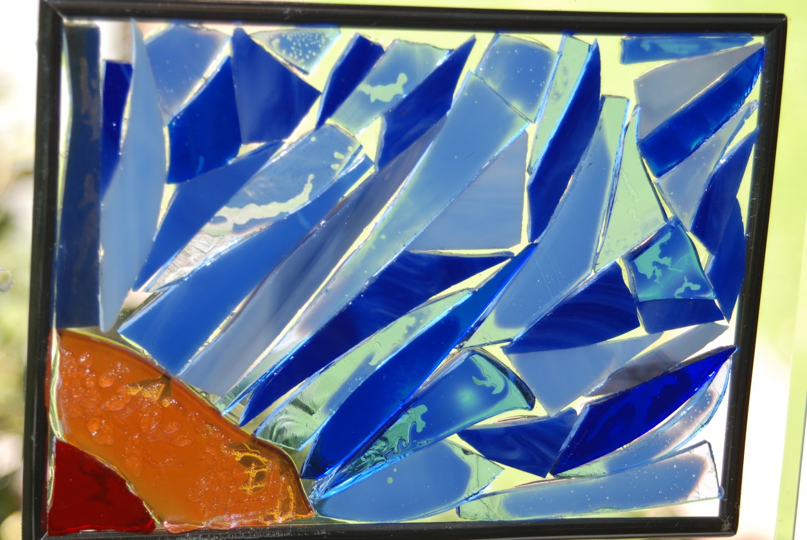 Mosaics by Kim Finlan How to...Do GlassonGlass Mosaic in One Day