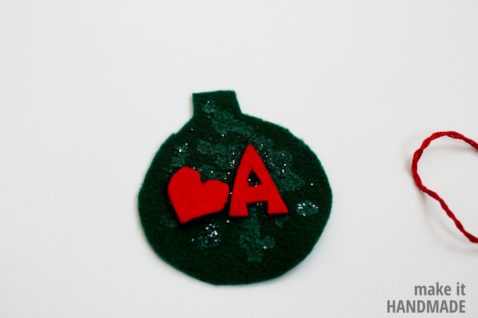 Make It Handmade: Handmade Christmas Ornament Kids Craft-- With Free