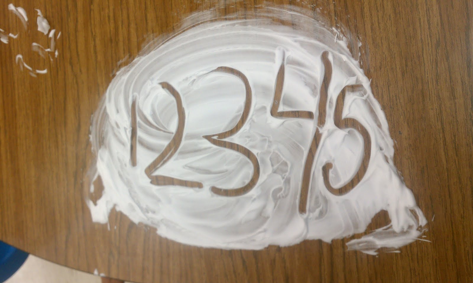 Mrs. Ayala's Kinder Fun Numbers with Shaving Cream