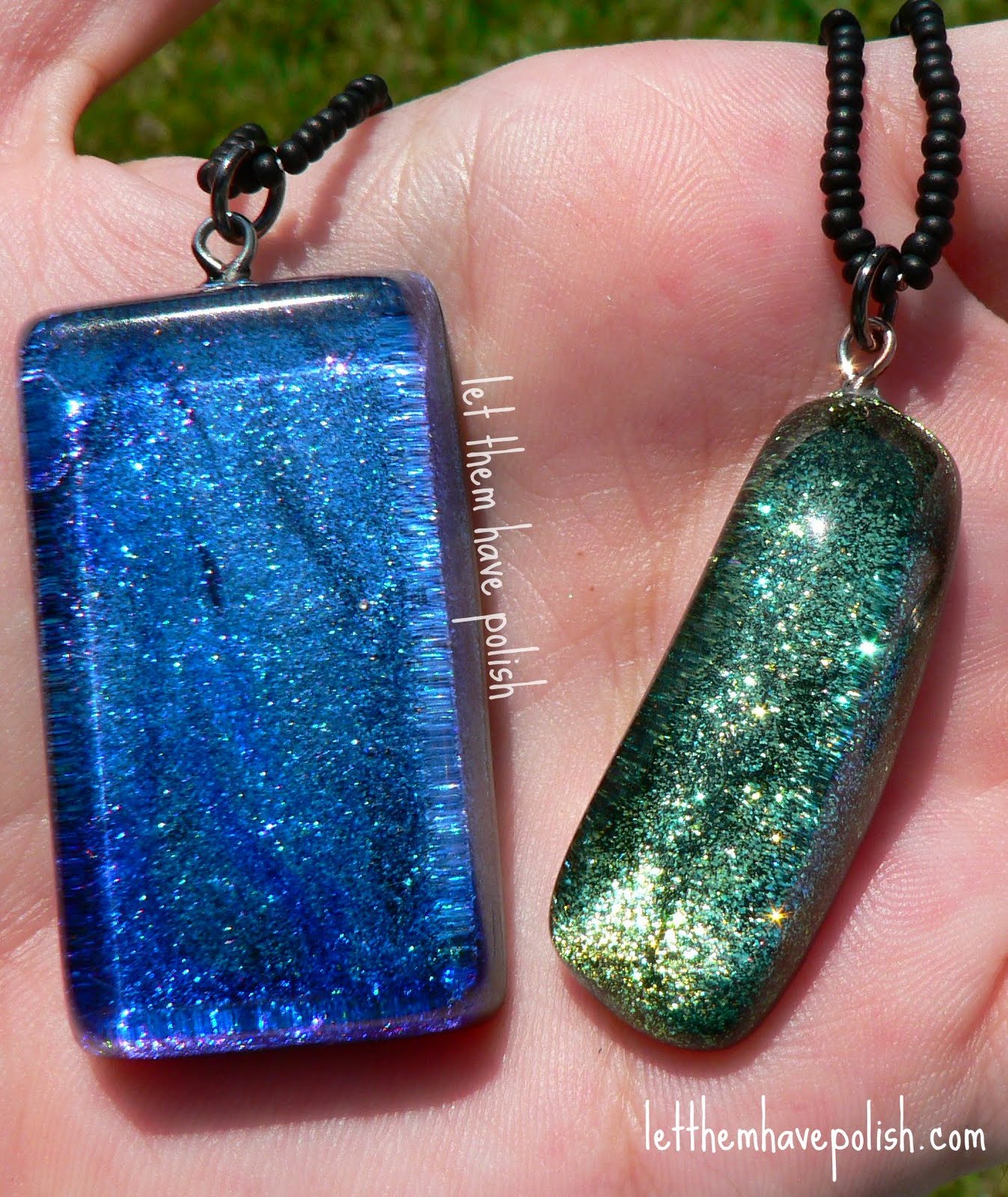 Let them have Polish! Nail Polish Jewelry by Cara from 760