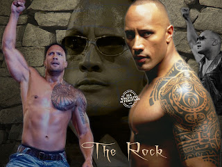 the rock tattoo