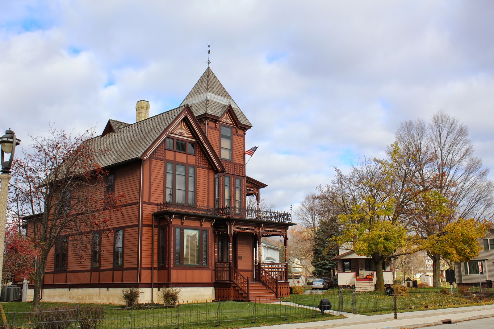Wisconsin Historical Markers H.C. Timm House and Marker