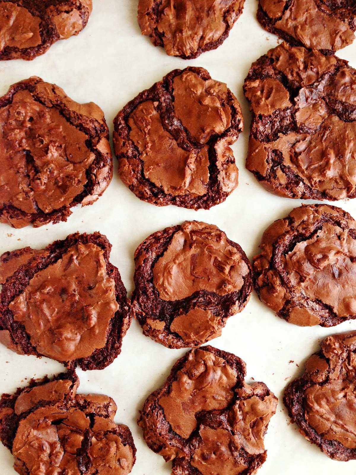 sweetsugarbean Little Masterpieces Flourless Chocolate Brownie Cookies