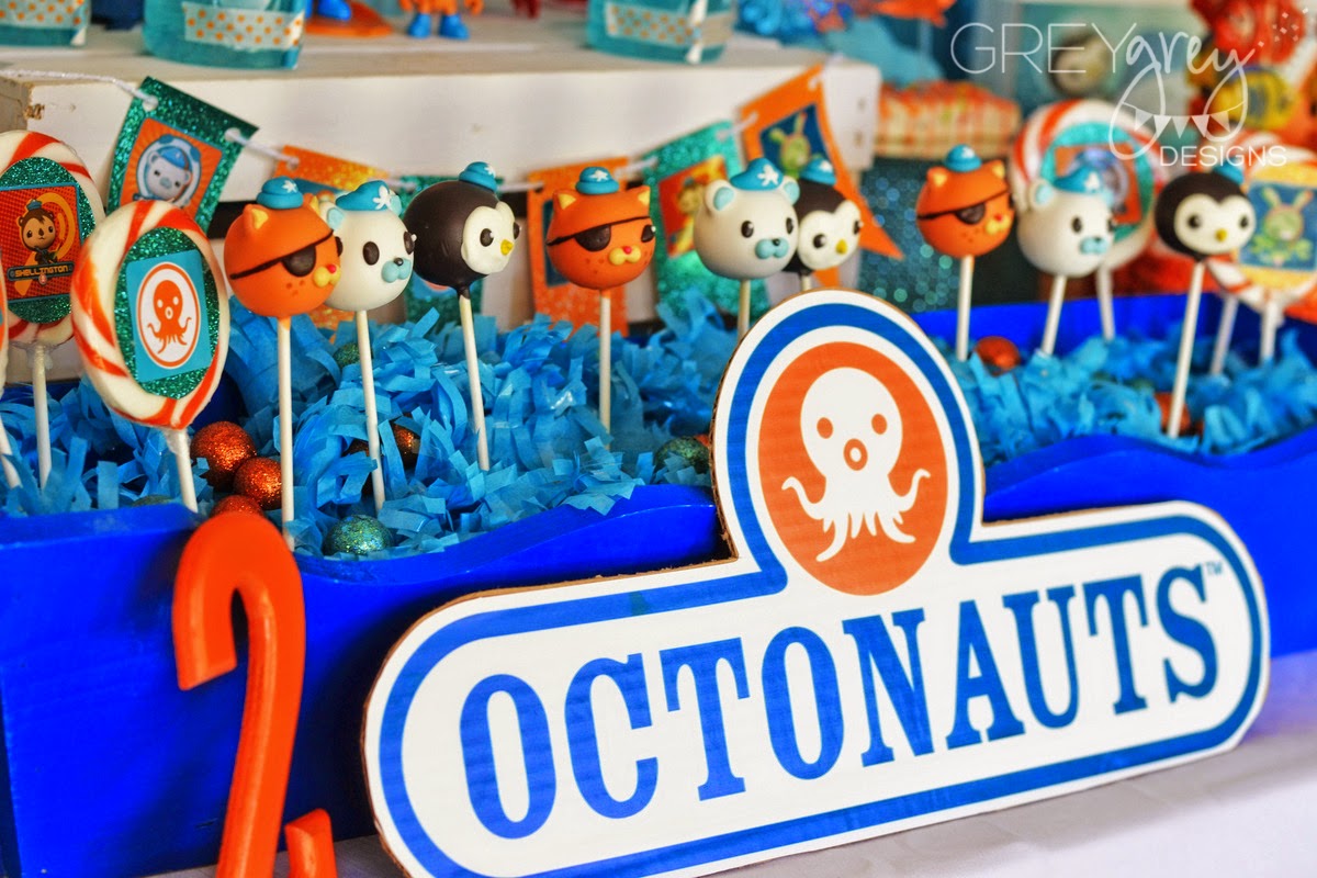 GreyGrey Designs: My Parties Octonauts Party with Birthday Express