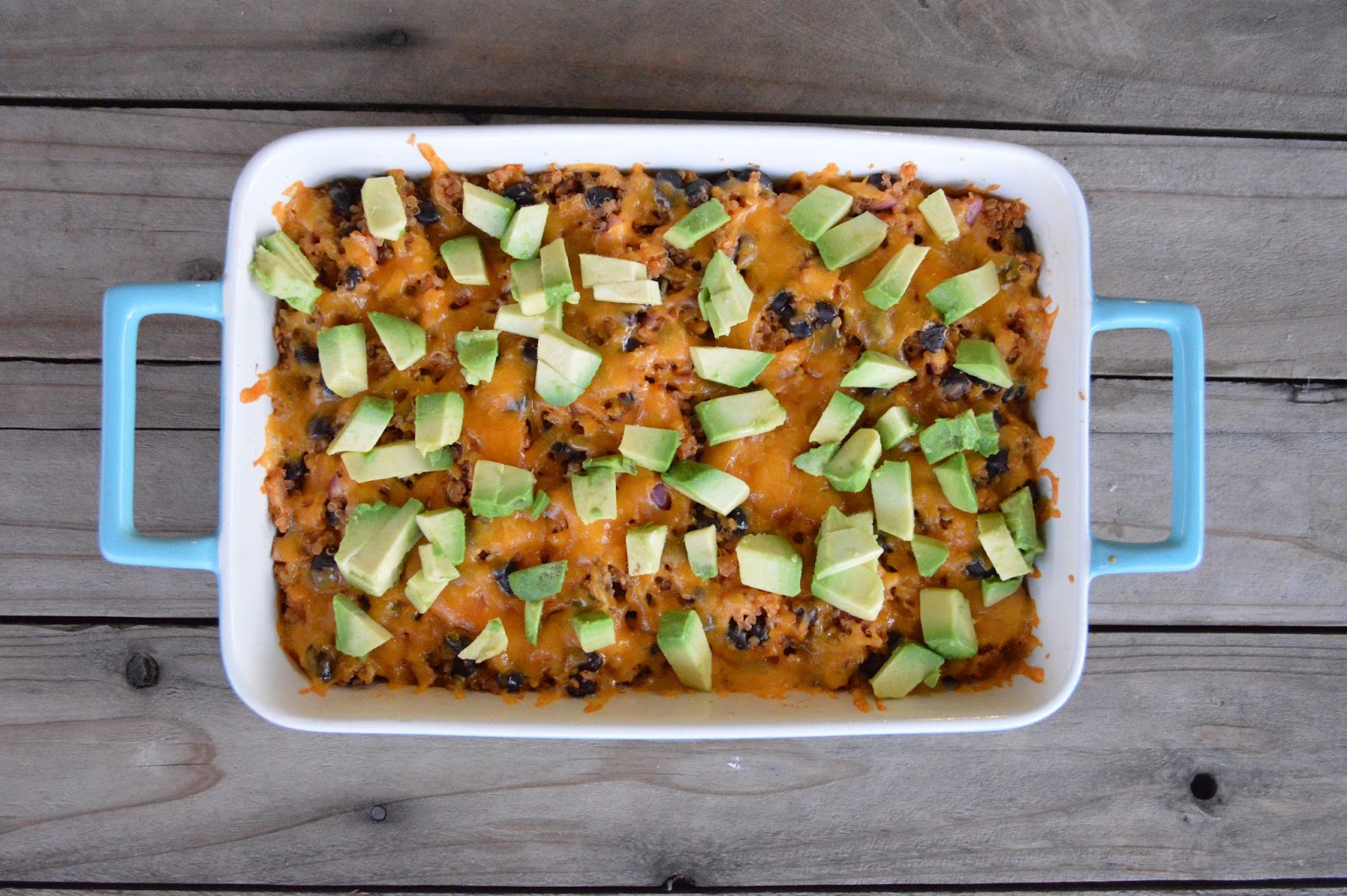 Hot Dog It's a Food Blog One Bowl Quinoa Enchilada Casserole