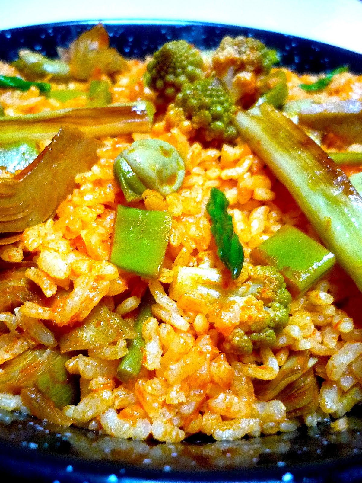 Paella végétarienne « Paella de verduras » Recette