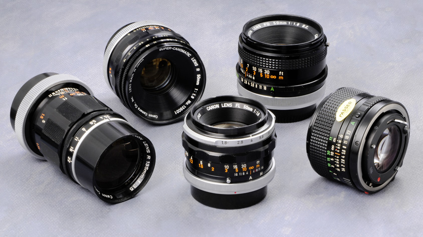 Exploring the World of Film Cameras and Lenses: Canon lens