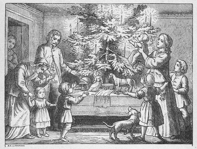 1900's Antique Christmas Illustration via Knick of Time
