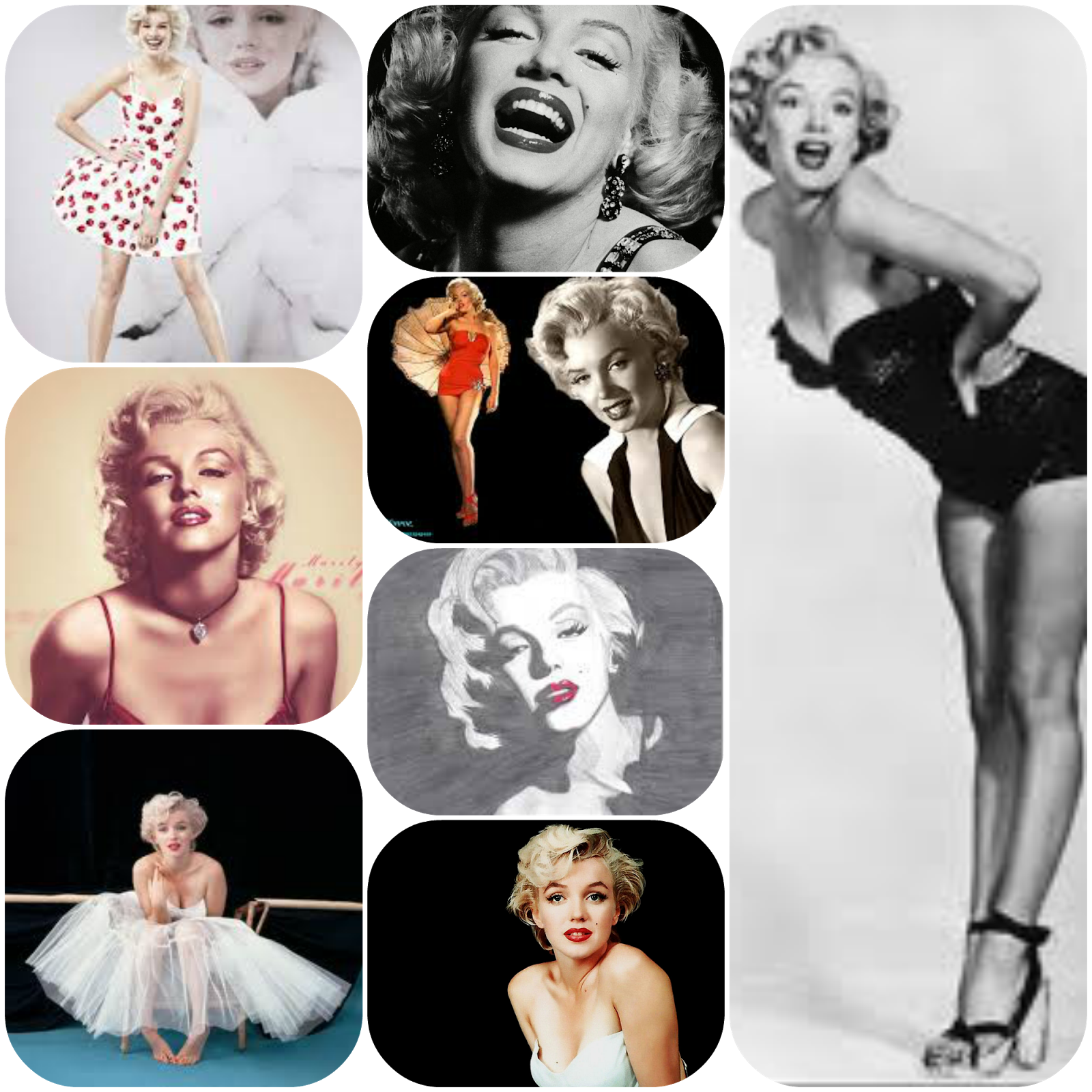 Marilyn Monroe. pin-up. 