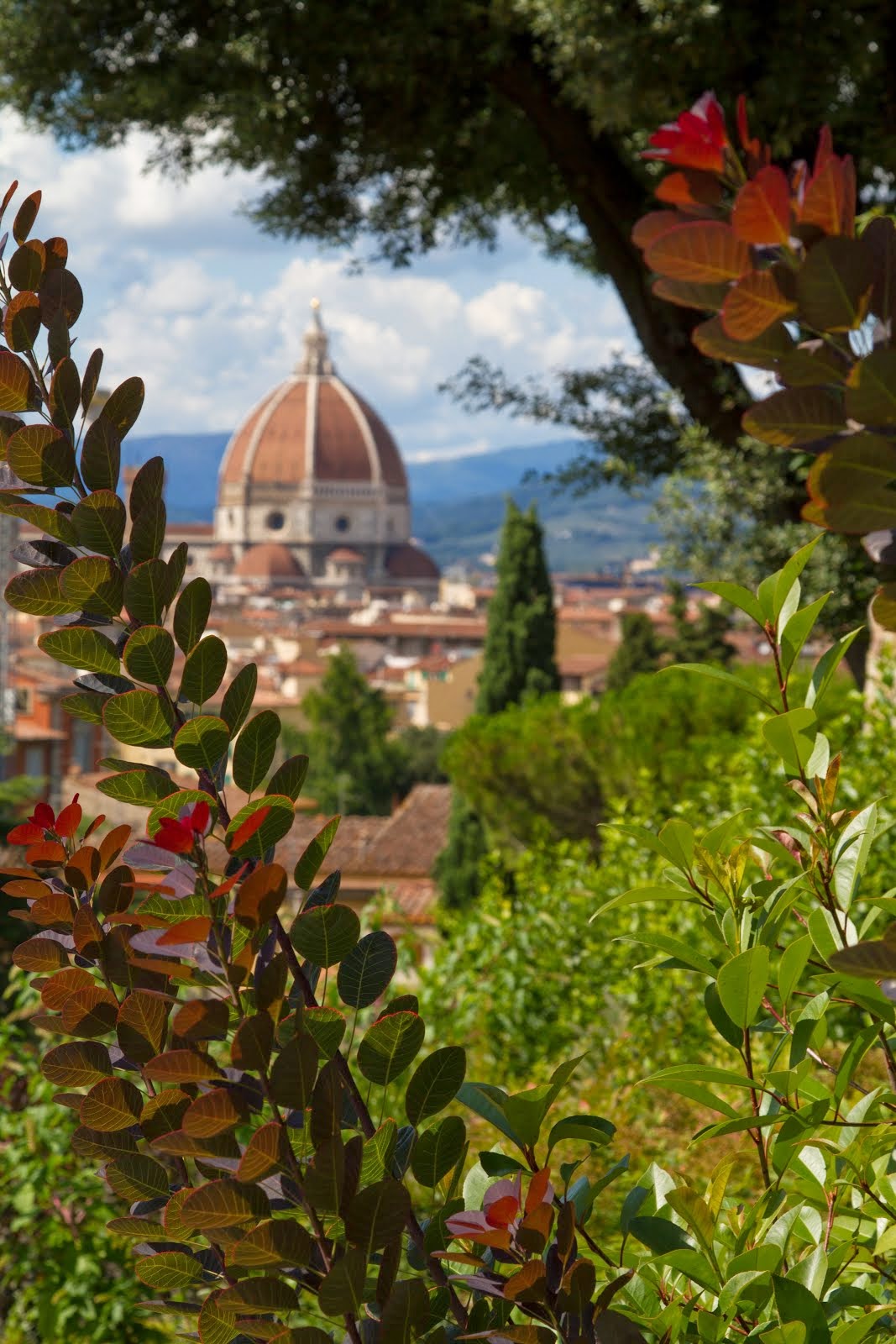 Doorkijkje naar Dom in Florence
