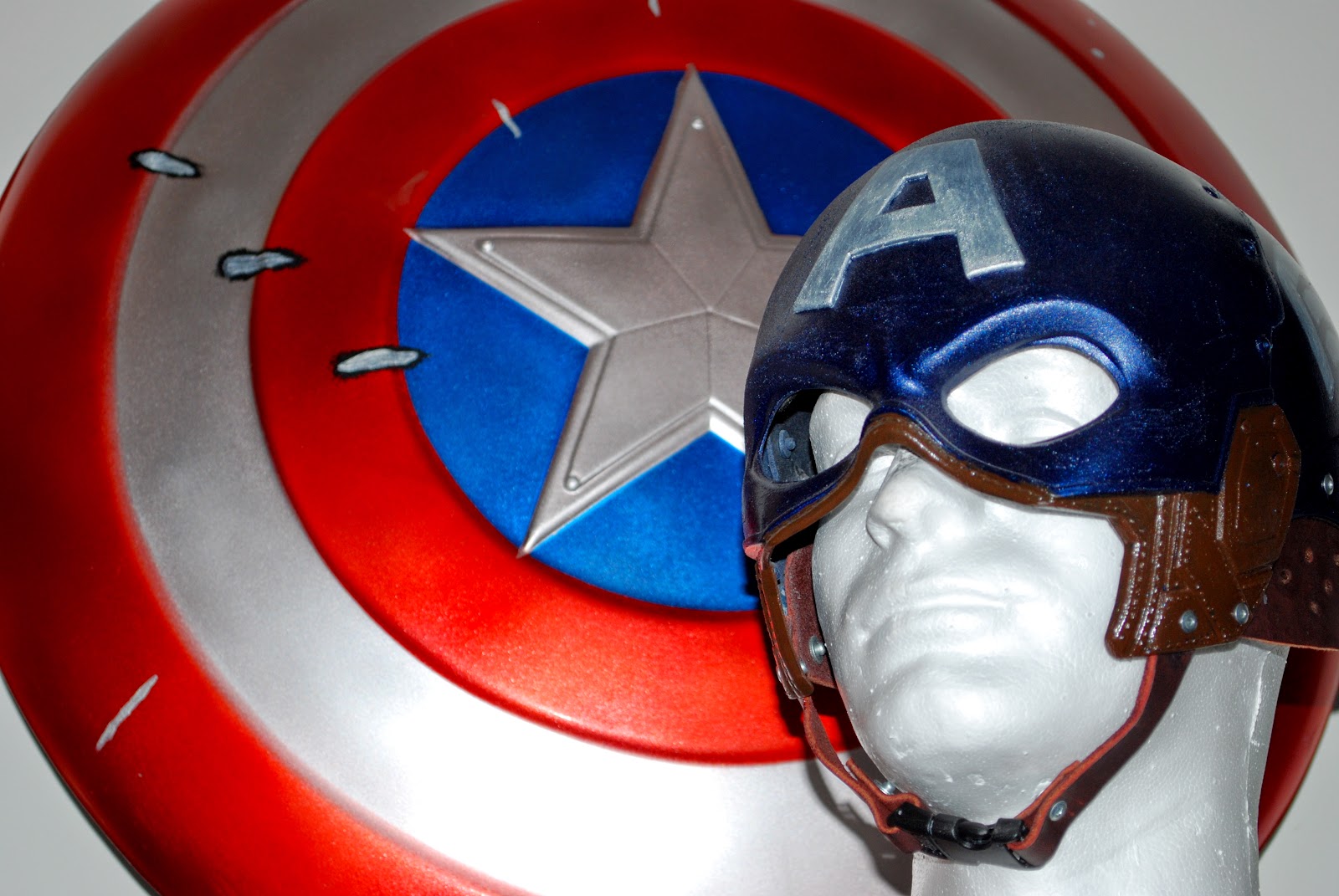 Shut Up Nerds! Captain America Helmet and Shield