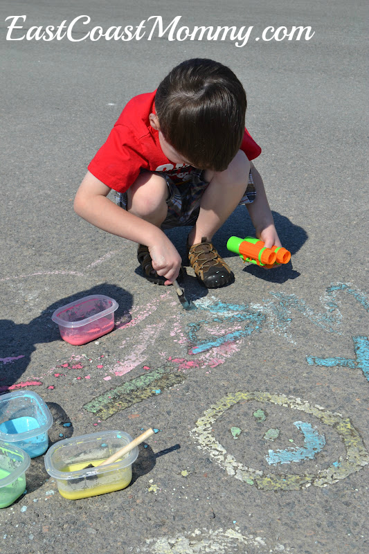 East Coast Mommy {Ecofriendly} Sidewalk Paint