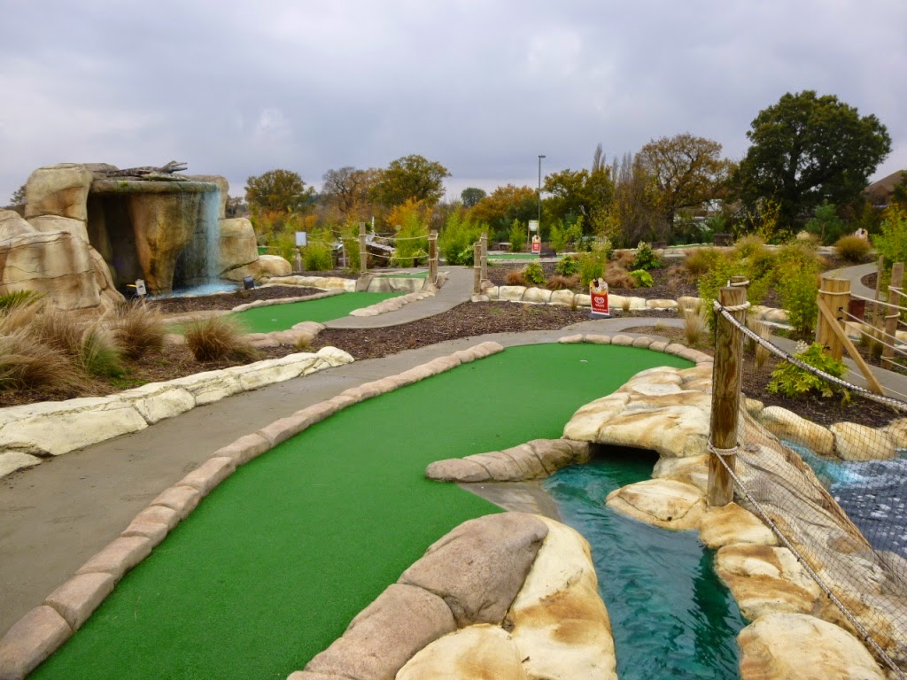 The Ham and Egger Files Adventure Golf at Horton Park Golf Club in Epsom