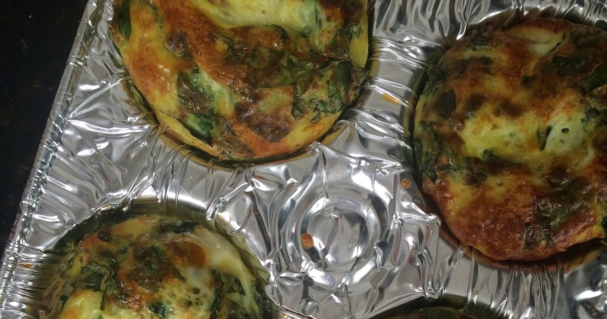 siriously delicious Baked Egg & Kale Bites
